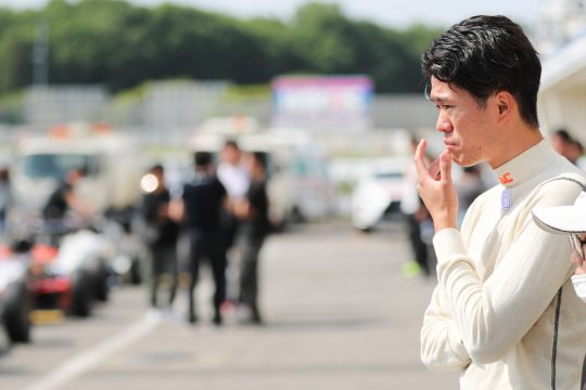 予選2位の武者利仁（ZAPコングレーシングED）