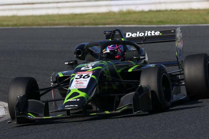 決勝3位は古谷悠河（Deloitte. HTP TOM'S 320）