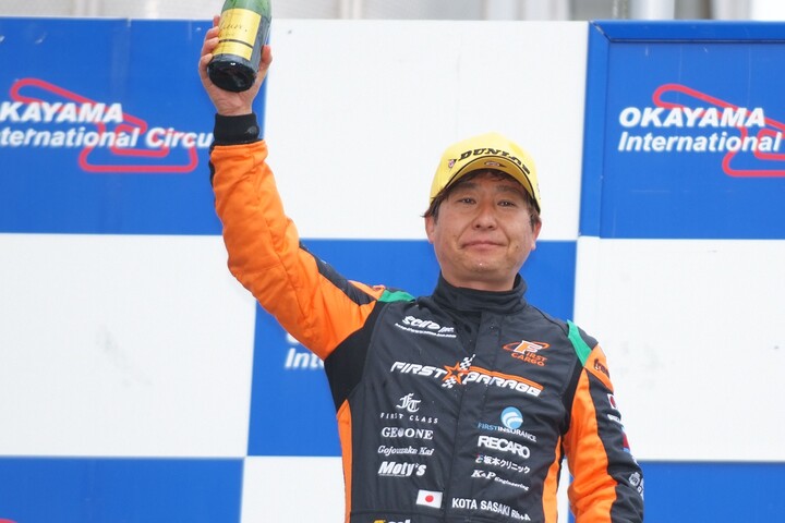 決勝2位の佐々木孝太（ファーストガレージ&ISP）