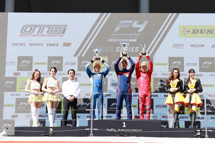 インディペンデントカップの表彰式