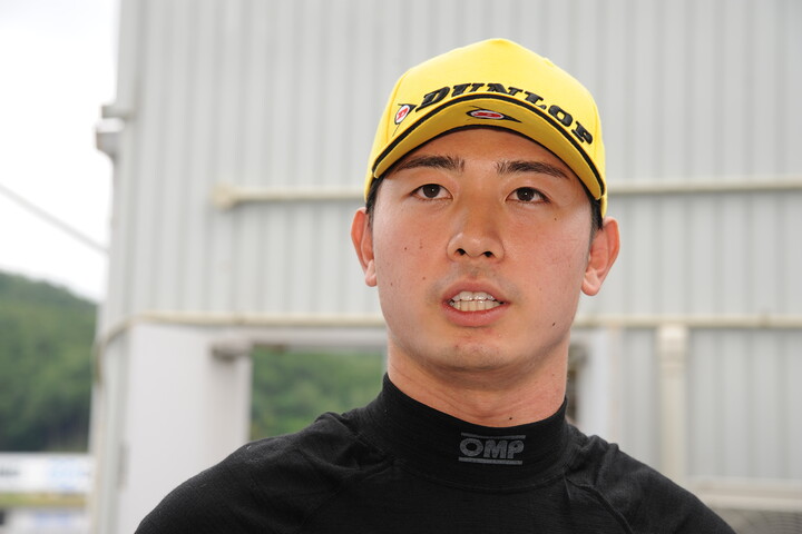 決勝3位の金丸ユウ（SUTEKINA RACING TEAM）