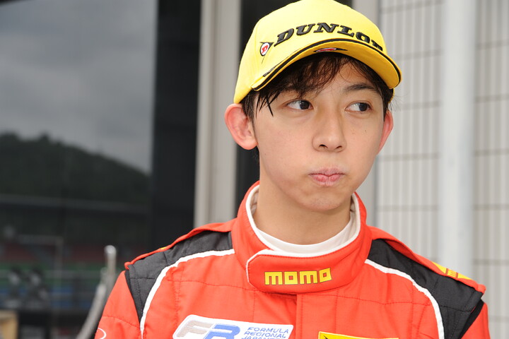 優勝した小川颯太（Bionic Jack Racing）