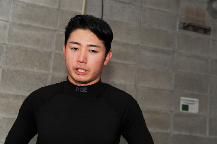 決勝3位の金丸ユウ（SUTEKINA RACING TEAM）