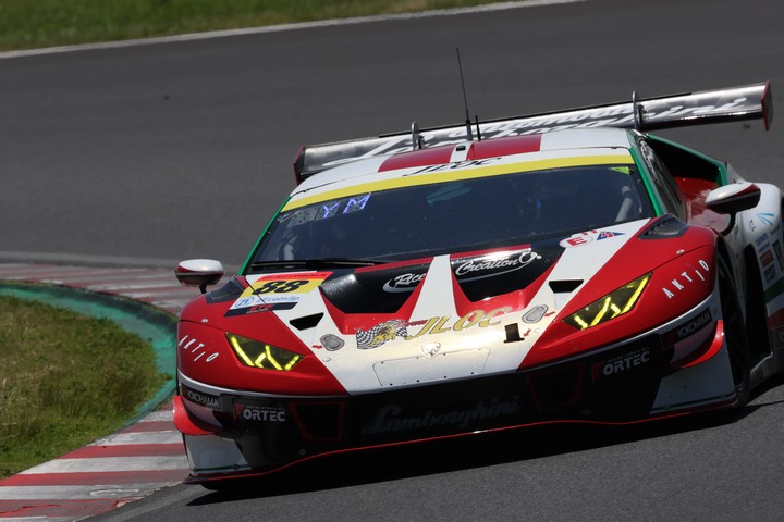 練習走行：GT300クラス2位はJLOCランボルギーニGT3（小暮卓史／元嶋佑弥）