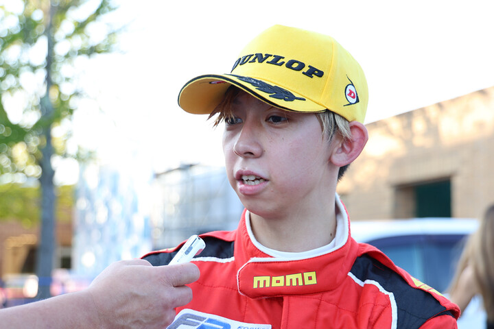 決勝2位の小川颯太（Bionic Jack Racing）