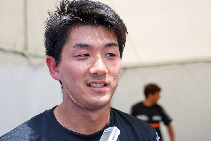 ポールポジションの椎橋祐介（FG&SW NMSP KKSII）