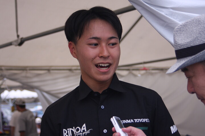 予選5位の内田涼風（群馬トヨペットRiNoA ED）