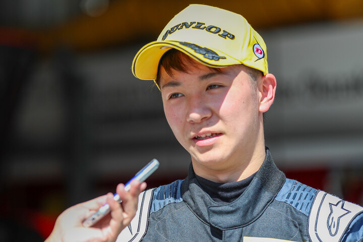 優勝した田中風輝（24SYSTEMタイヤサービス M2 KK-SII）