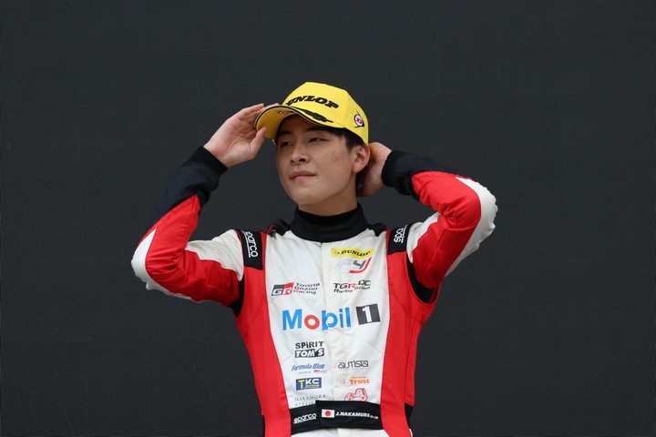 決勝3位の中村仁（TGR-DC Racing School）