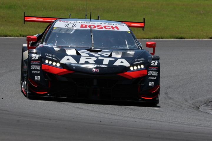 公式練習：GT500クラストップタイムはARTA MUGEN NSX-GT（福住仁嶺／大津弘樹）