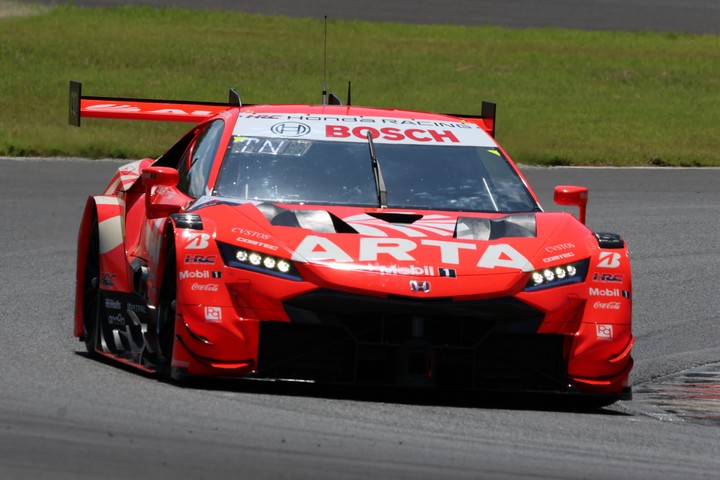 公式練習：GT500クラス2位はARTA MUGEN NSX-GT（野尻智紀／大湯都史樹／木村偉織）