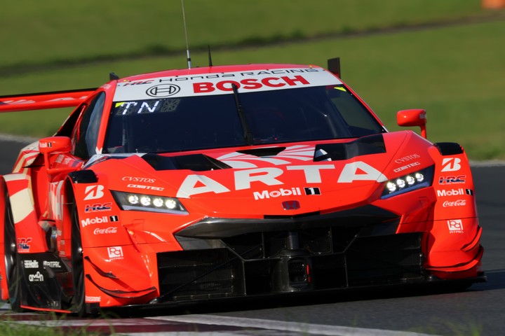 GT500クラス予選3位はARTA MUGEN NSX-GT（野尻智紀／大湯都史樹／木村偉織）