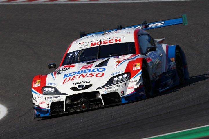 GT500クラス決勝2位はZENT CERUMO GR Supra（立川祐路／石浦宏明）