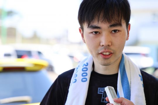 リタイアした内藤大輝(RCIT RaiseUP ED)