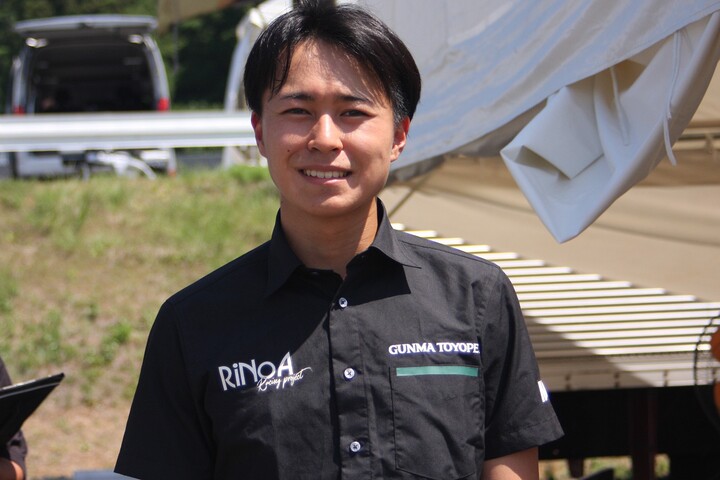 予選6位の内田涼風（群馬トヨペットRiNoA ED）