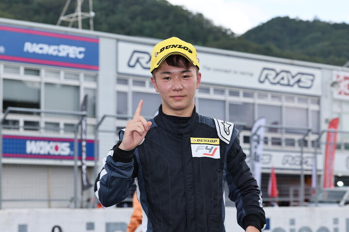 優勝した田中風輝（M2 engineering KK-SII）