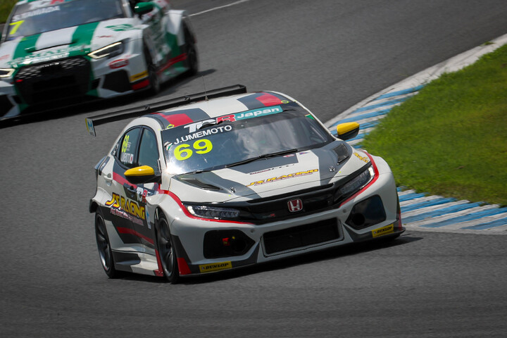 予選6位は梅本淳一（J'S RACING CIVIC TCR FK7）
