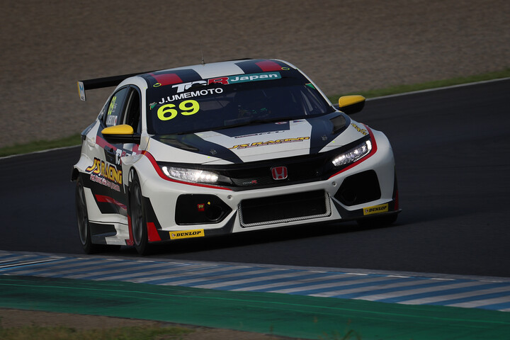 予選7位は梅本淳一（J'S RACING CIVIC TCR FK7）