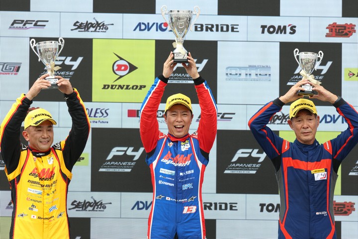 インディペンデントカップの表彰式