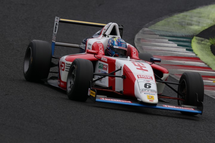 第9戦ポールポジション、第10戦予選7位の野村勇斗（HFDP RACING TEAM）