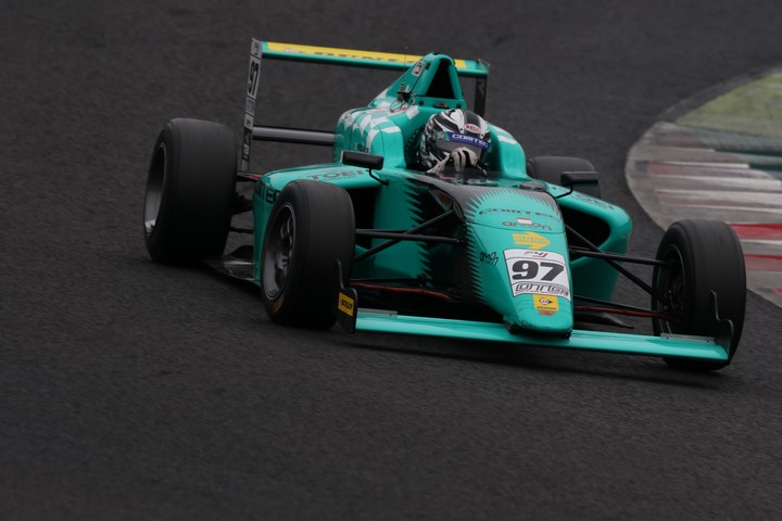 第9戦、第10戦とも予選3位の奥住慈英（BJ Racing F110）