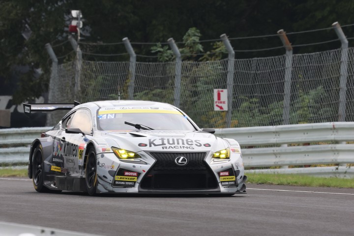 GT500クラスポールポジションはK-tunes RC F GT3（新田守男／高木真一）