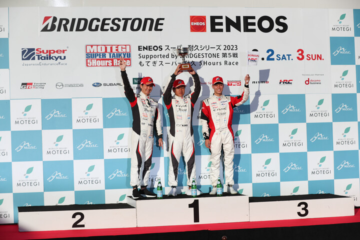 ST-TCRクラスの表彰式