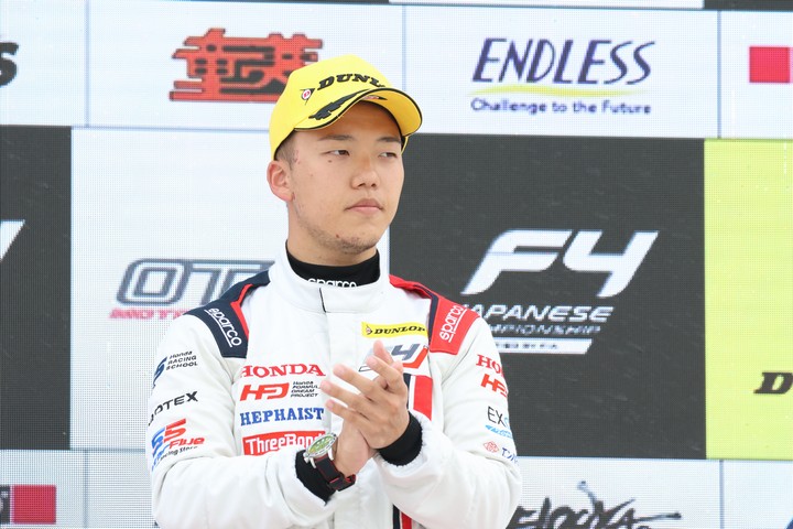 決勝3位の三井優介（Hondaフォーミュラ・ドリーム・プロジェクト）