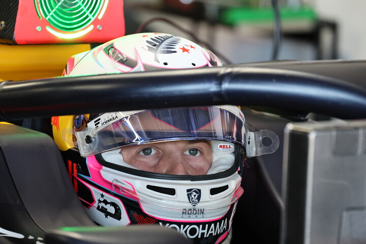 公式予選：リアム・ローソン（TEAM MUGEN）