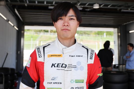 予選2位の白崎稜（TAKE FIRSTスタッフリソース）