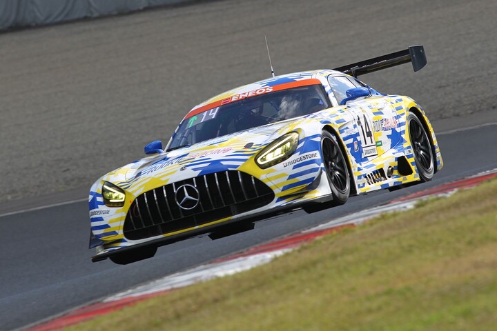 グループ1：ST-Xクラス優勝は中升ROOKIE AMG GT3（鵜飼龍太／蒲生尚弥／平良響／片岡龍也）