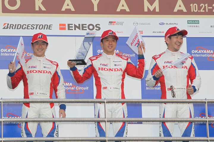 グループ1：ST-Qクラスの表彰式