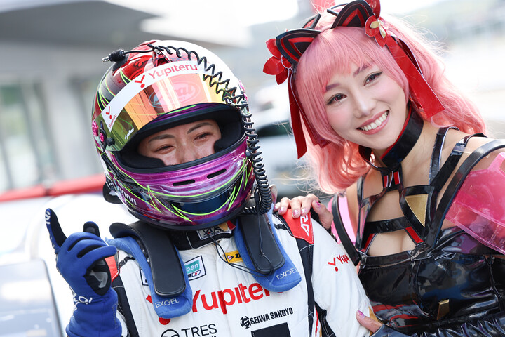 優勝した猪爪杏奈（羽衣6 DOME RACING）