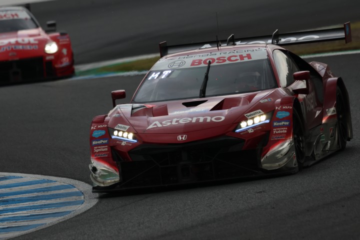 GT500クラス決勝3位はAstemo NSX-GT（塚越広大／松下信治）
