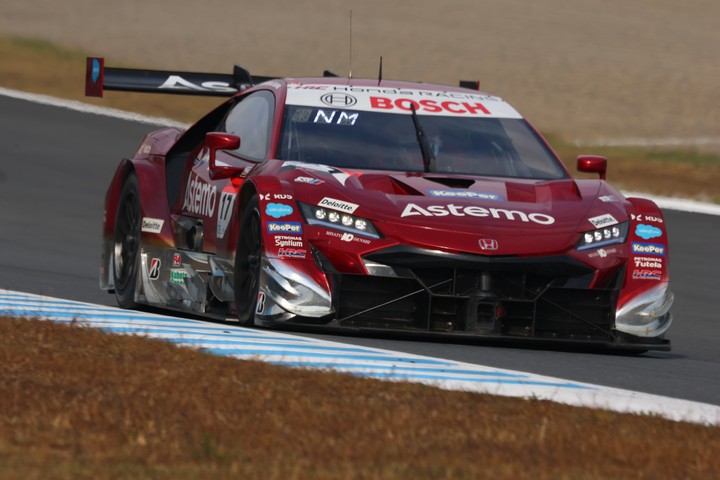 公式練習：GT500クラス2位はAstemo NSX-GT（塚越広大／松下信治）