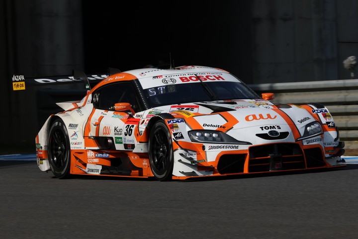 公式練習：GT500クラス3位はau TOM'S GR Supra（坪井翔／宮田莉朋）