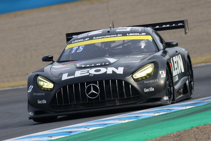 GT300クラス予選3位はLEON PYRAMID AMG（蒲生尚弥／篠原拓朗）
