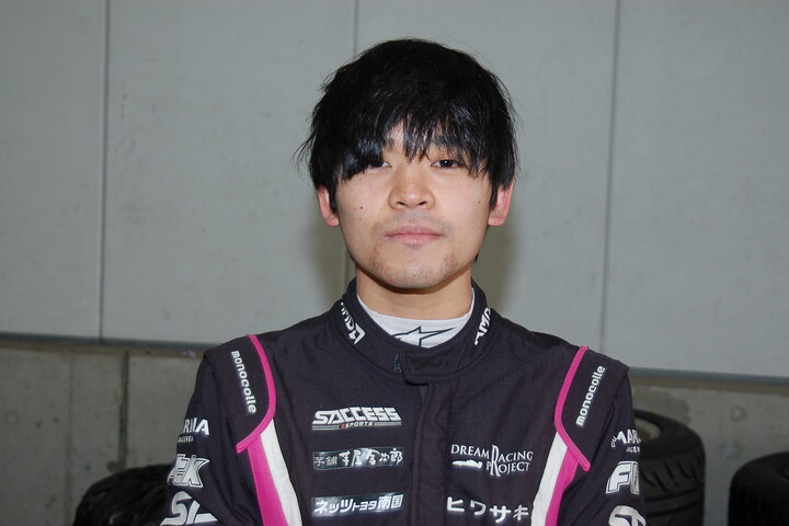 決勝6位の岡本大地（FTKレヴレーシングガレージ）