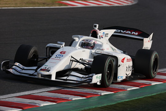  占有走行：5位は太田格之進（DOCOMO DANDELION M6Y SF23）