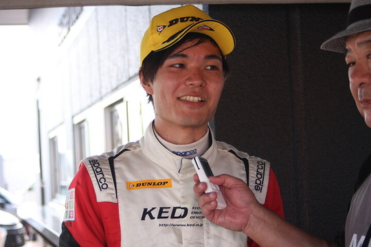 決勝2位の白崎稜（TAKE FIRSTスタッフリソース）