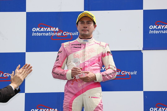 決勝2位の板倉慎哉（AMORE TOKYO☆RACING F）