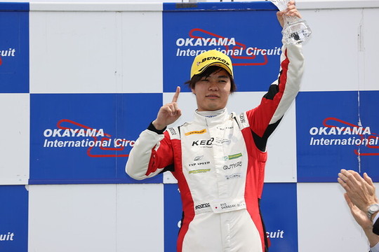 優勝した白崎稜（TAKE FIRSTスタッフリソース）