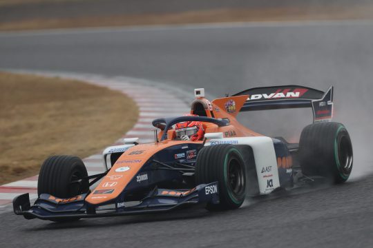 合同テスト1回目　6位は佐藤蓮（PONOS NAKAJIMA RACING SF23）