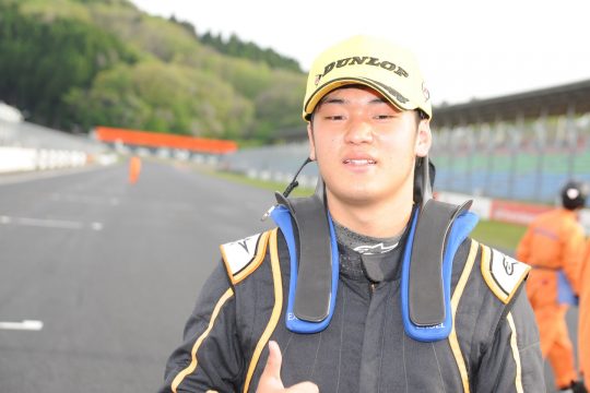 決勝3位の松本拓海（AKIRAND RACING）