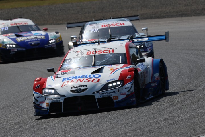 GT500クラス決勝2位はDENSO KOBELCO SARD GR Supra（関口雄飛／中山雄一）