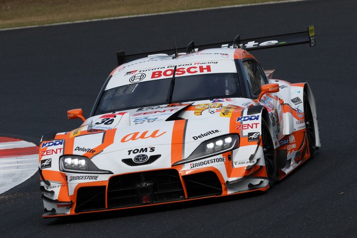 公式練習：GT500クラストップタイムはau TOM'S GR Supra（坪井翔／山下健太）