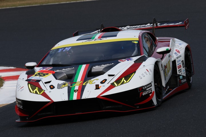 公式練習：GT300クラス3位はJLOC Lamborghini GT3（小暮卓史／元嶋佑弥）