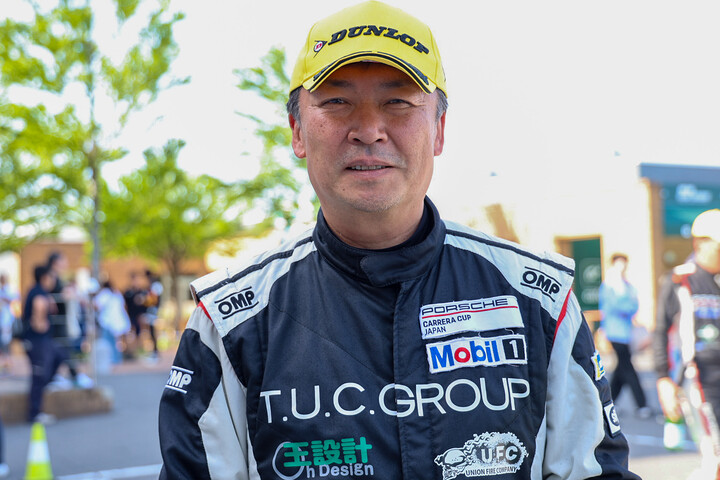 決勝4位、ジェントルマンクラス優勝の長嶋重登（ミスト☆T.U.CGROUP）