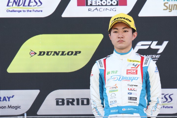 決勝3位の佐藤樹（Drago CORSE）