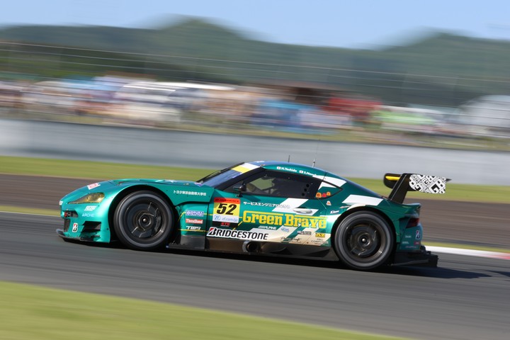 GT300クラス決勝3位はGreen Brave GR Supra GT（吉田広樹／野中誠太）
